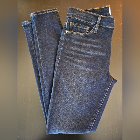 Frame Denim Women's Skinny Jeans - Dark Blue - Picture 2 of 9